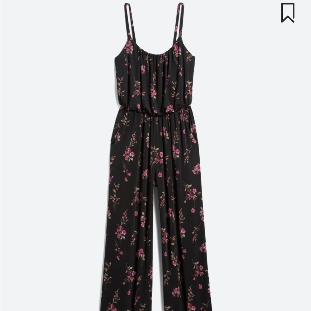 Kaleigh Adalia knit jumpsuit Wide leg Medium petite Gently worn